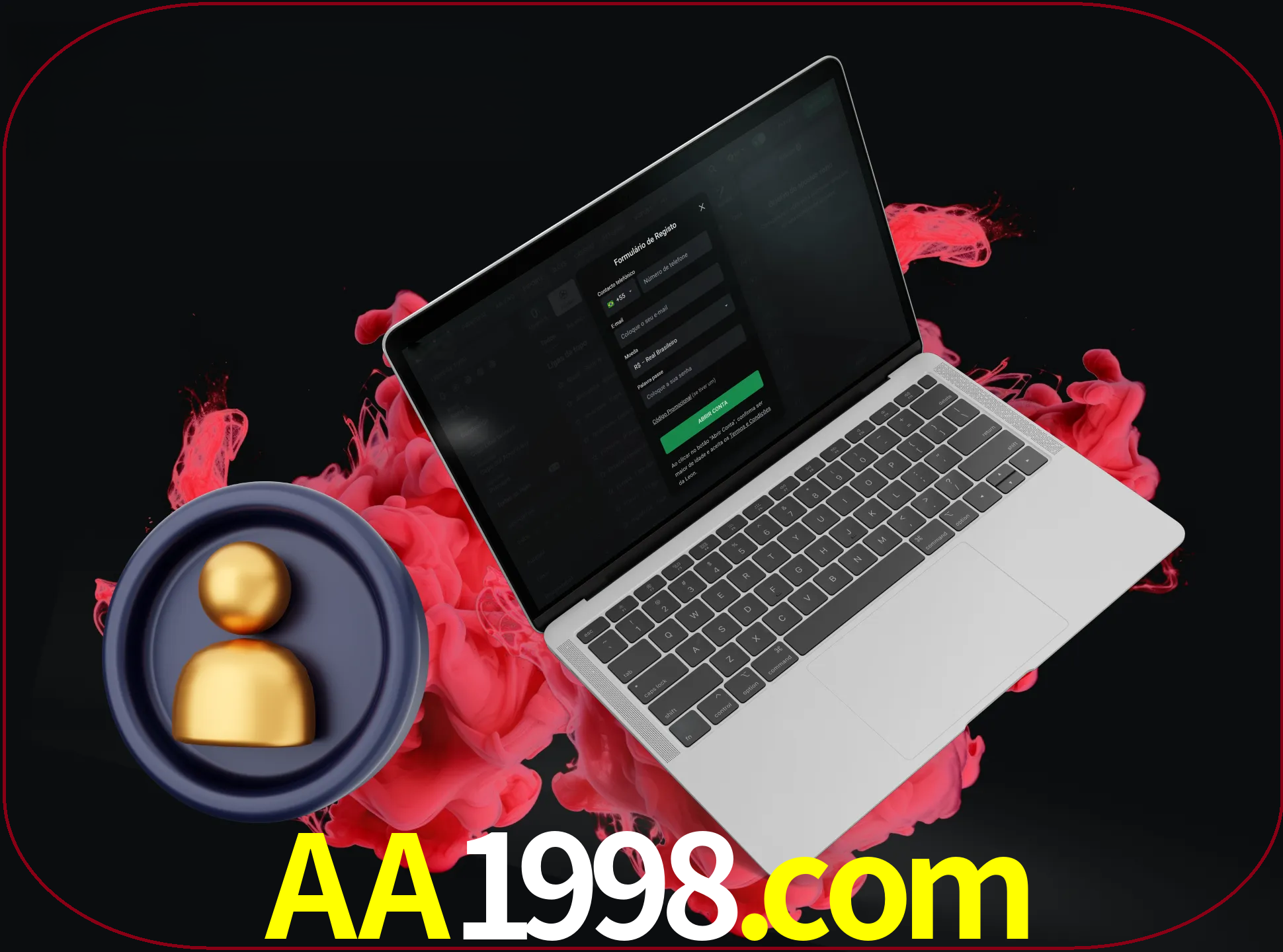 No cabeçalho do site aa1998, clique no botão que o levará a um formulário especial onde terá de introduzir as suas informações actuais.
