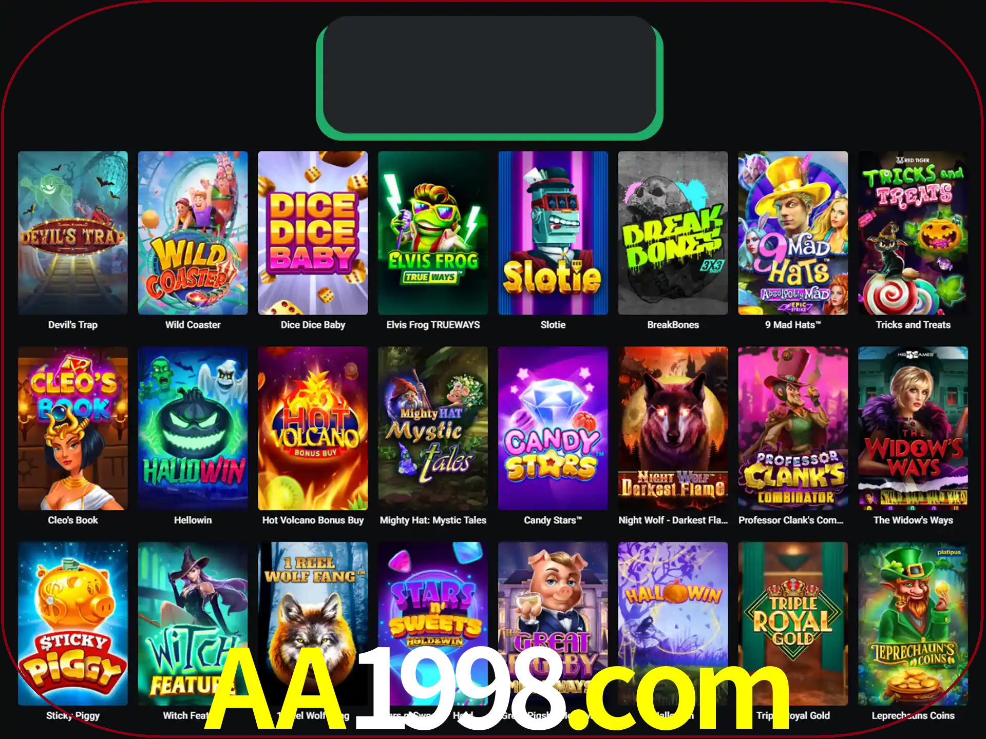 Procure por seus amados jogos de slot.